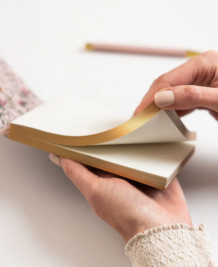 Bespoke Notepad Mini Jotter - Dancing Poppies