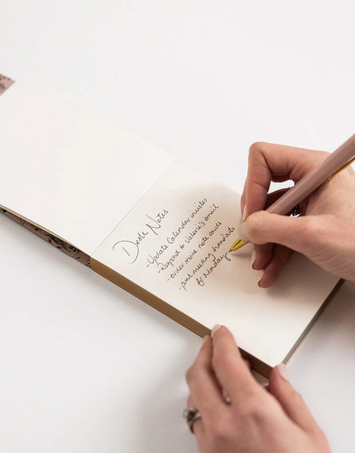 Bespoke Notepad Mini Jotter - Dancing Poppies