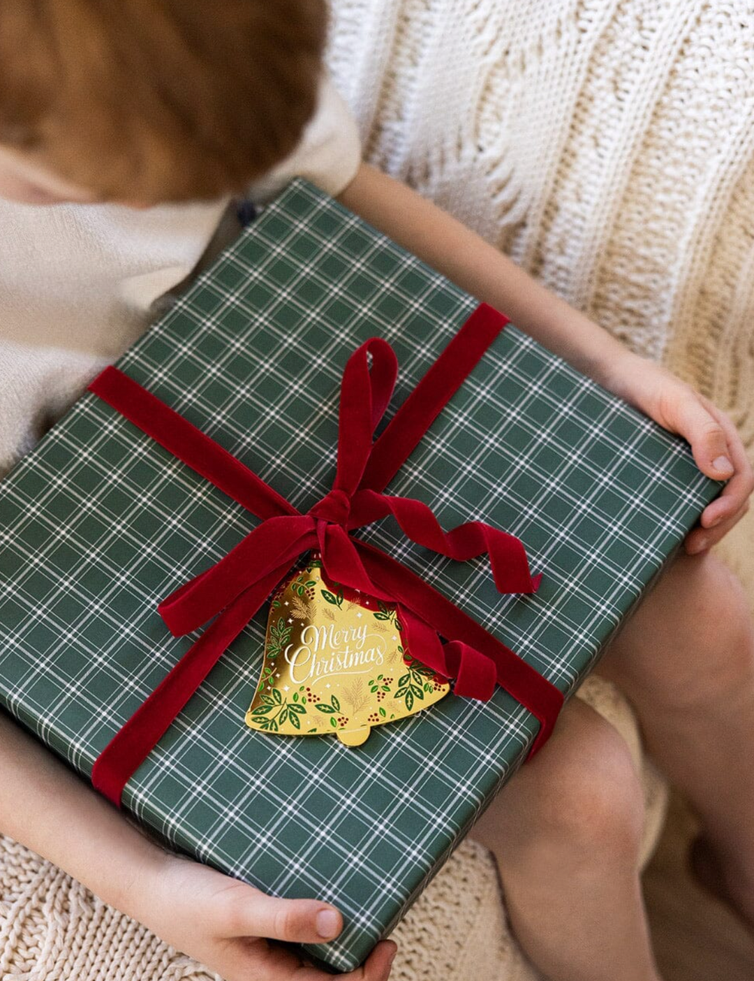 Bespoke Flat Wrap - Christmas Winter Wonderland & Spruce Tartan