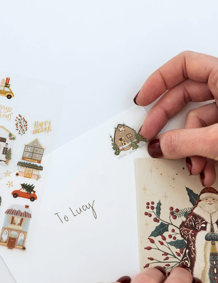 Bespoke Sticker Pack - Christmas Houses