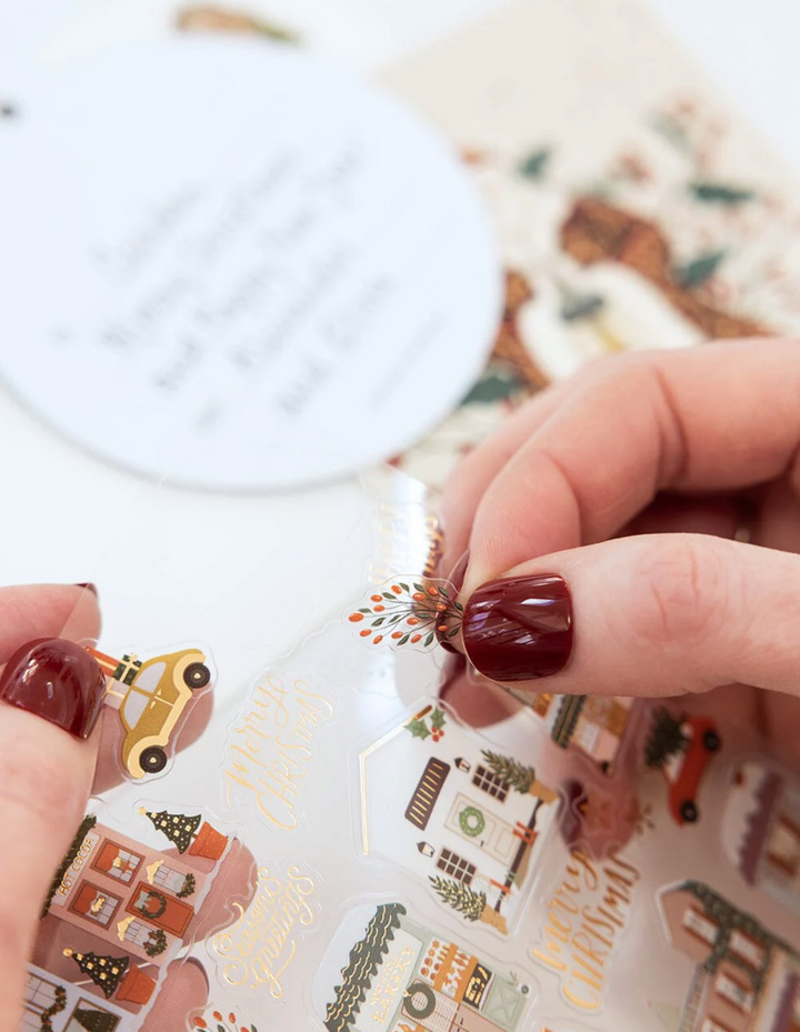 Bespoke Sticker Pack - Christmas Houses