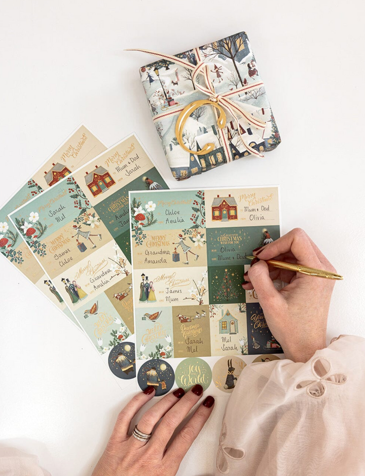 Bespoke Sticker Pack - The Christmas Village