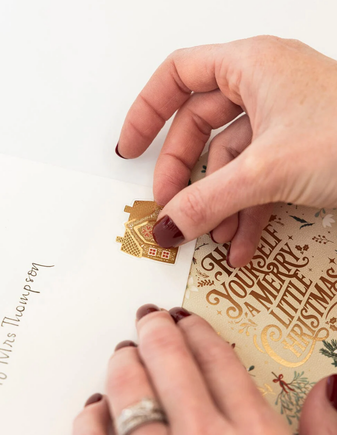 Bespoke Sticker Pack - Gingerbread Houses