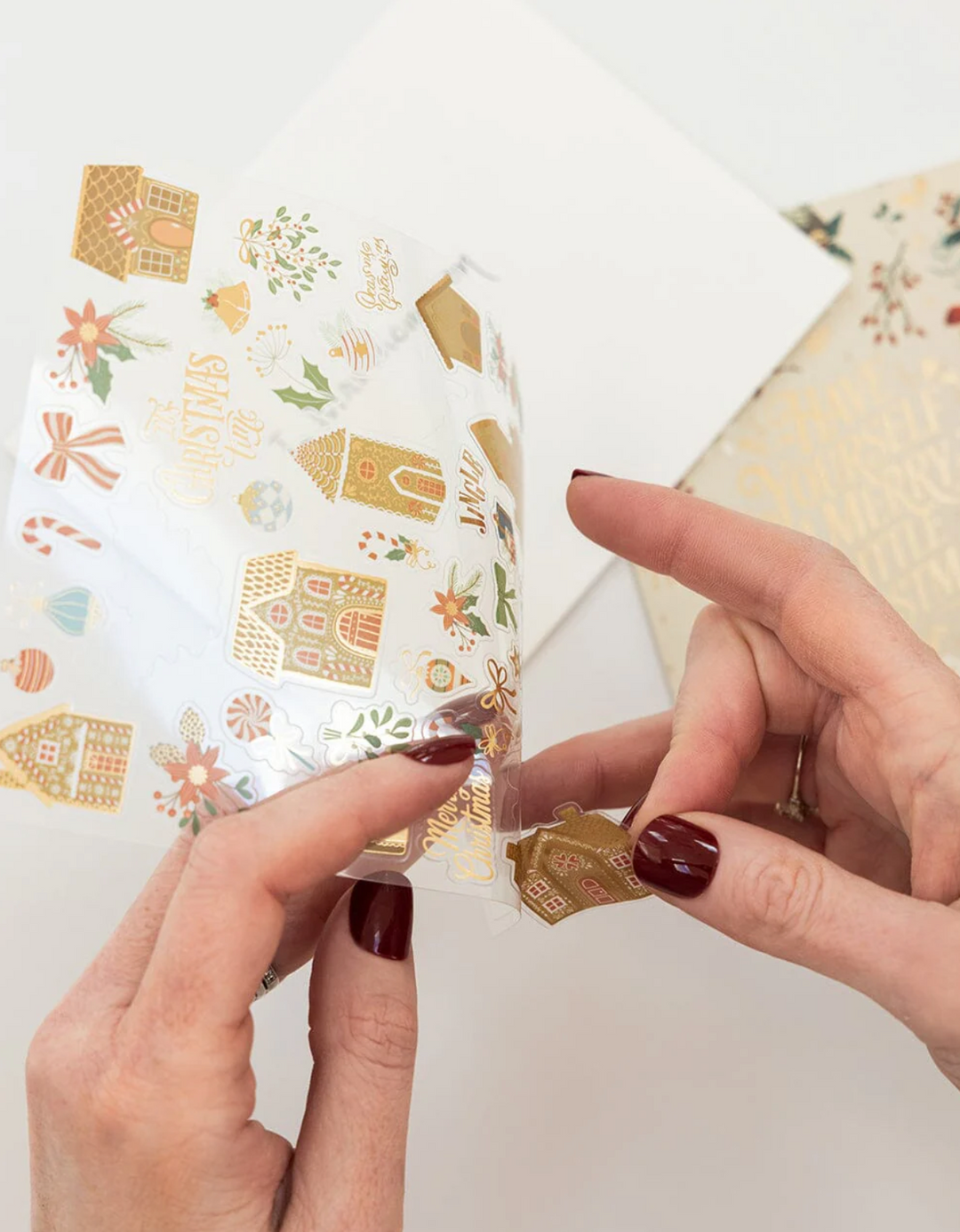 Bespoke Sticker Pack - Gingerbread Houses