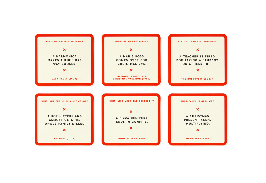 Brass Monkey Game - Poorly Explained Movies Holiday Edition