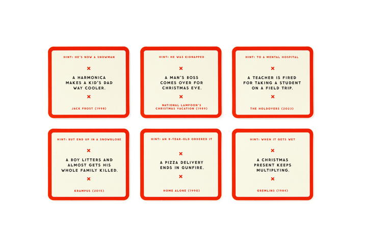 Brass Monkey Game - Poorly Explained Movies Holiday Edition