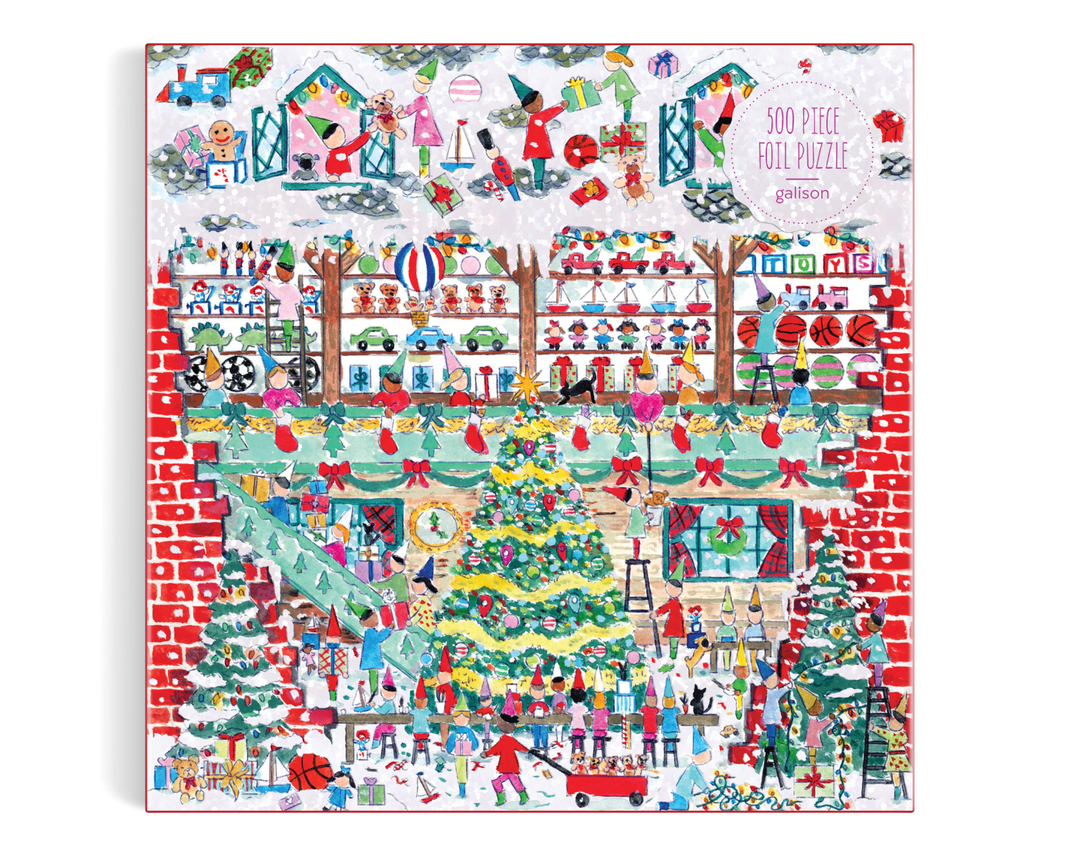 Galison 500 Piece Puzzle - Toy Workshop