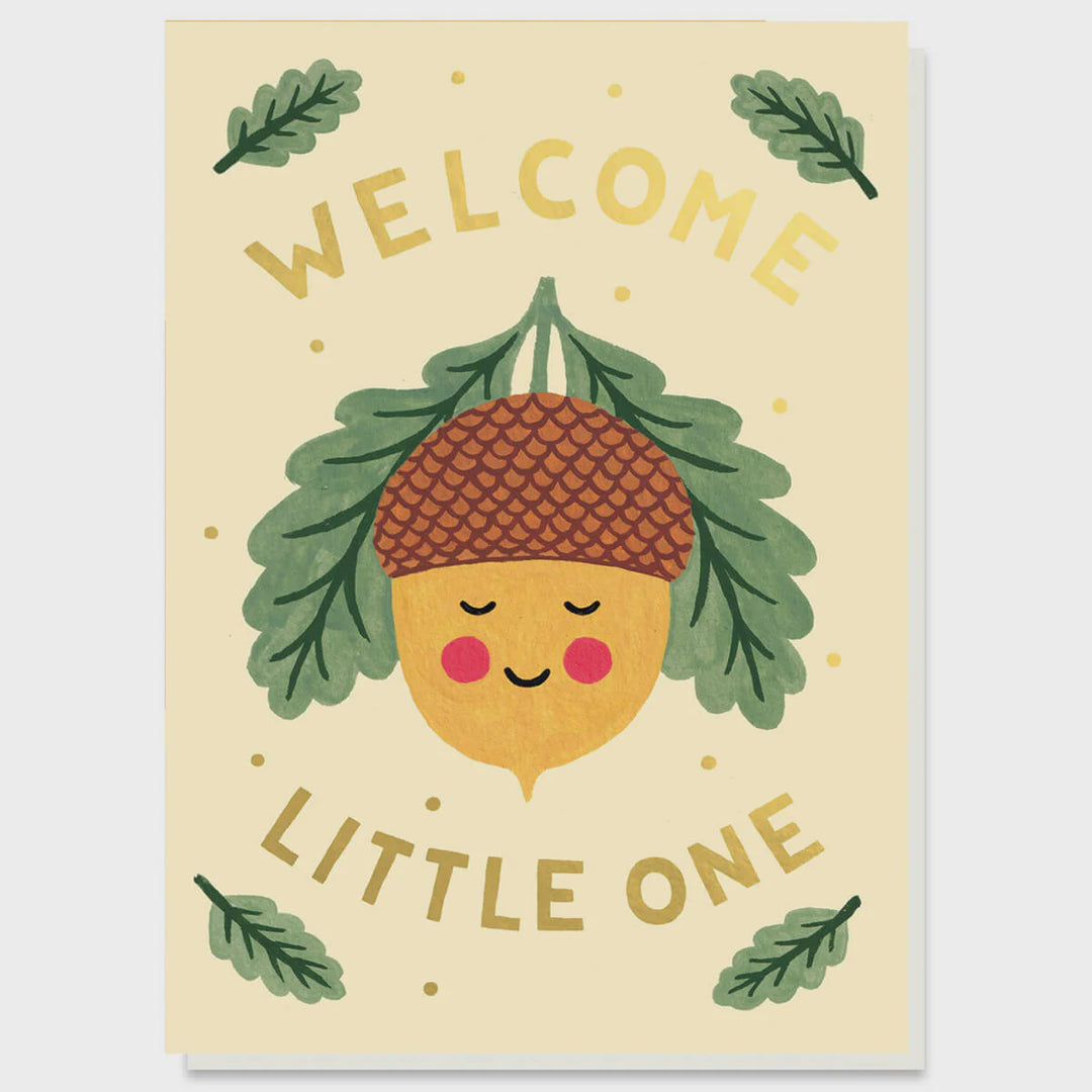 Stormy Knight Card - Little Acorn - New Baby