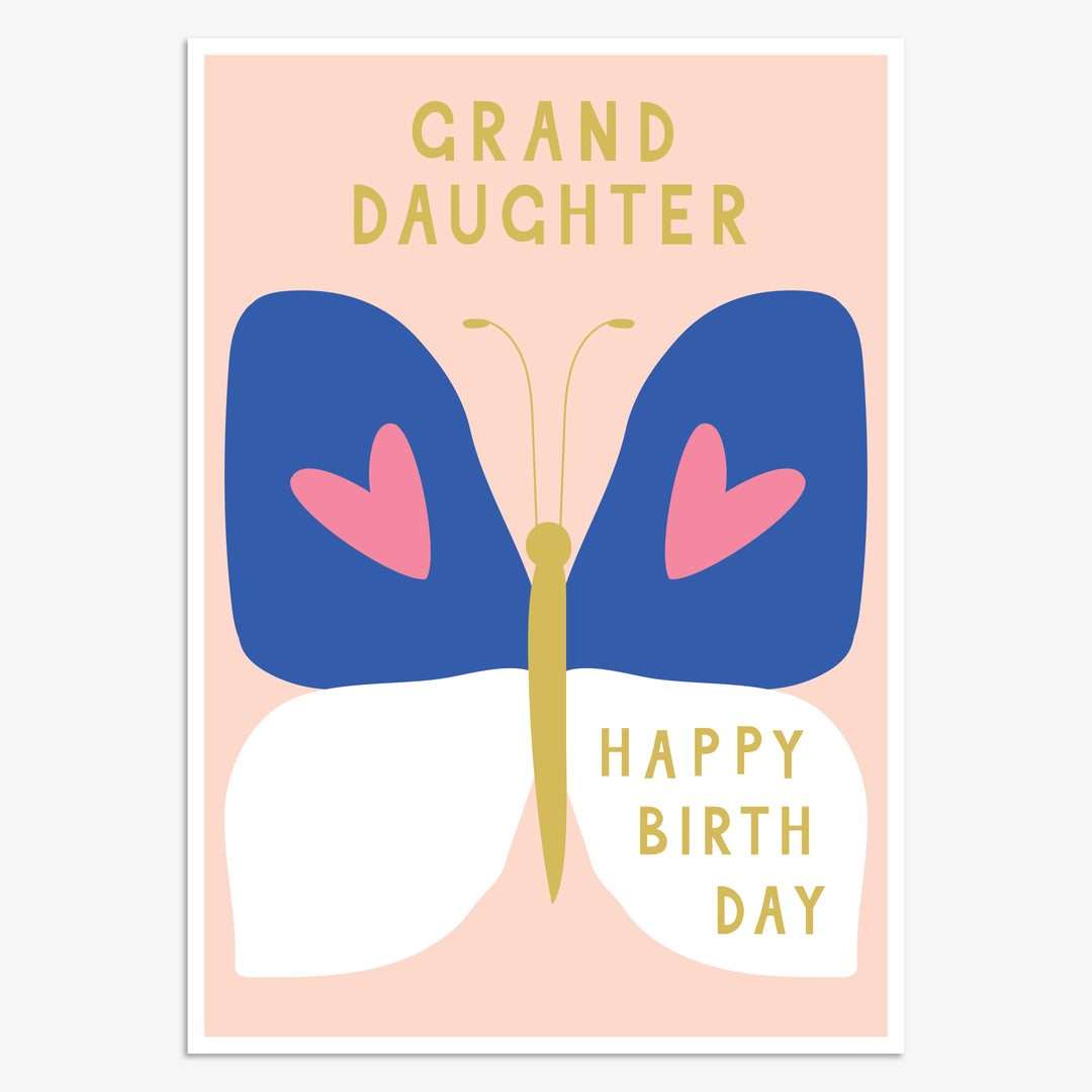 Card - Granddaughter Happy Birthday
