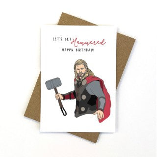 Birthday Card - Thor - Candle Bark Creations