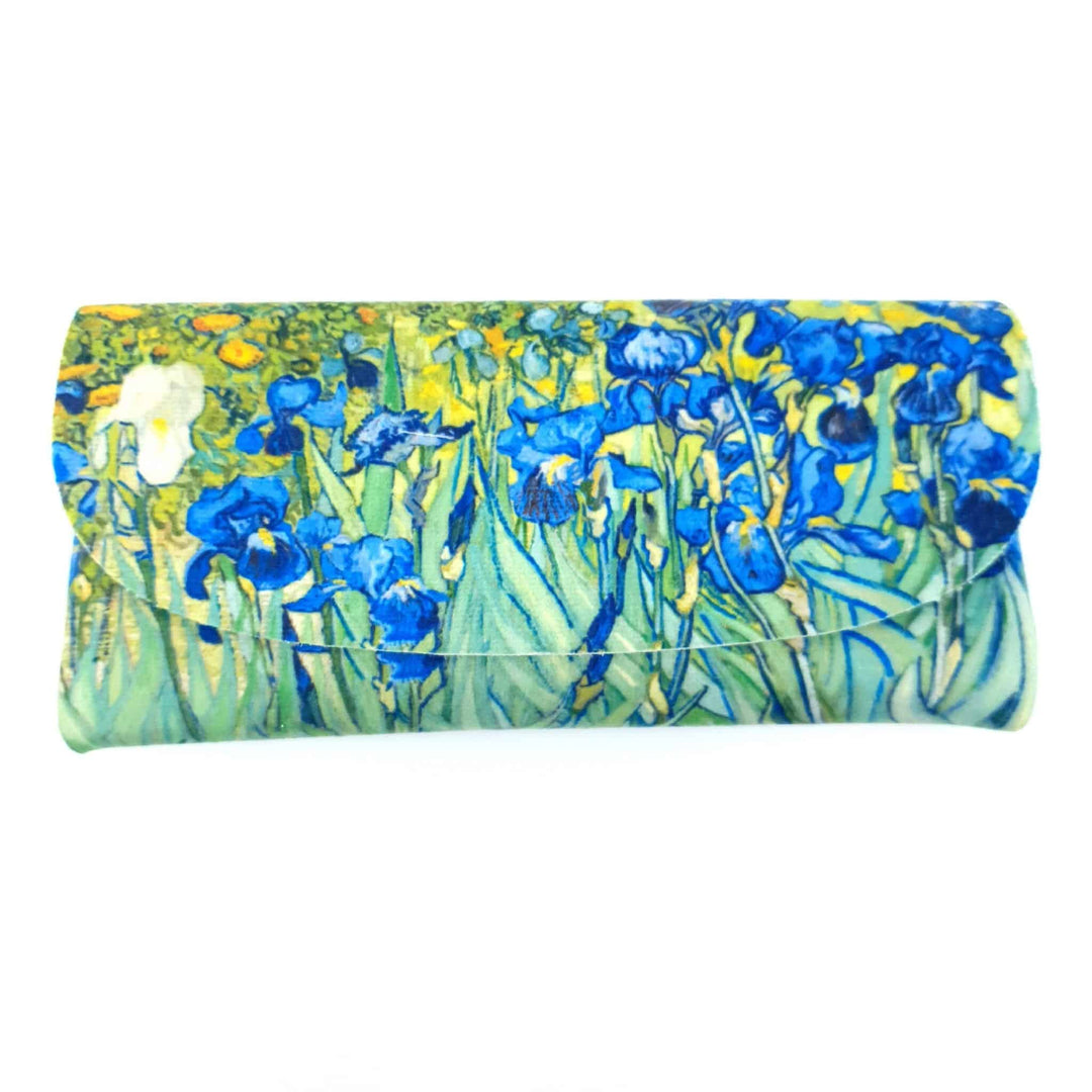 Velour Glasses Case - Irises by Vincent Van Gogh