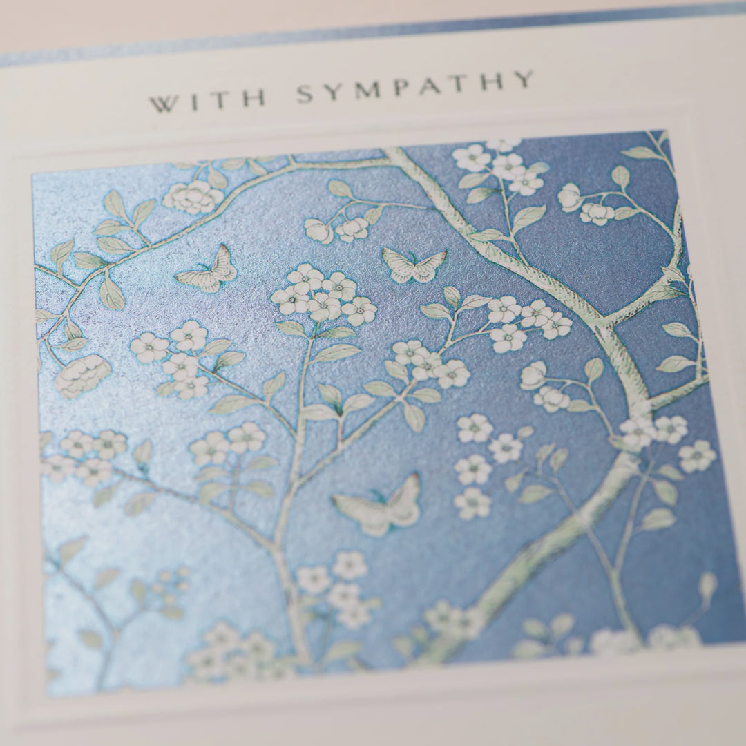 Sympathy Card - Chinoiserie