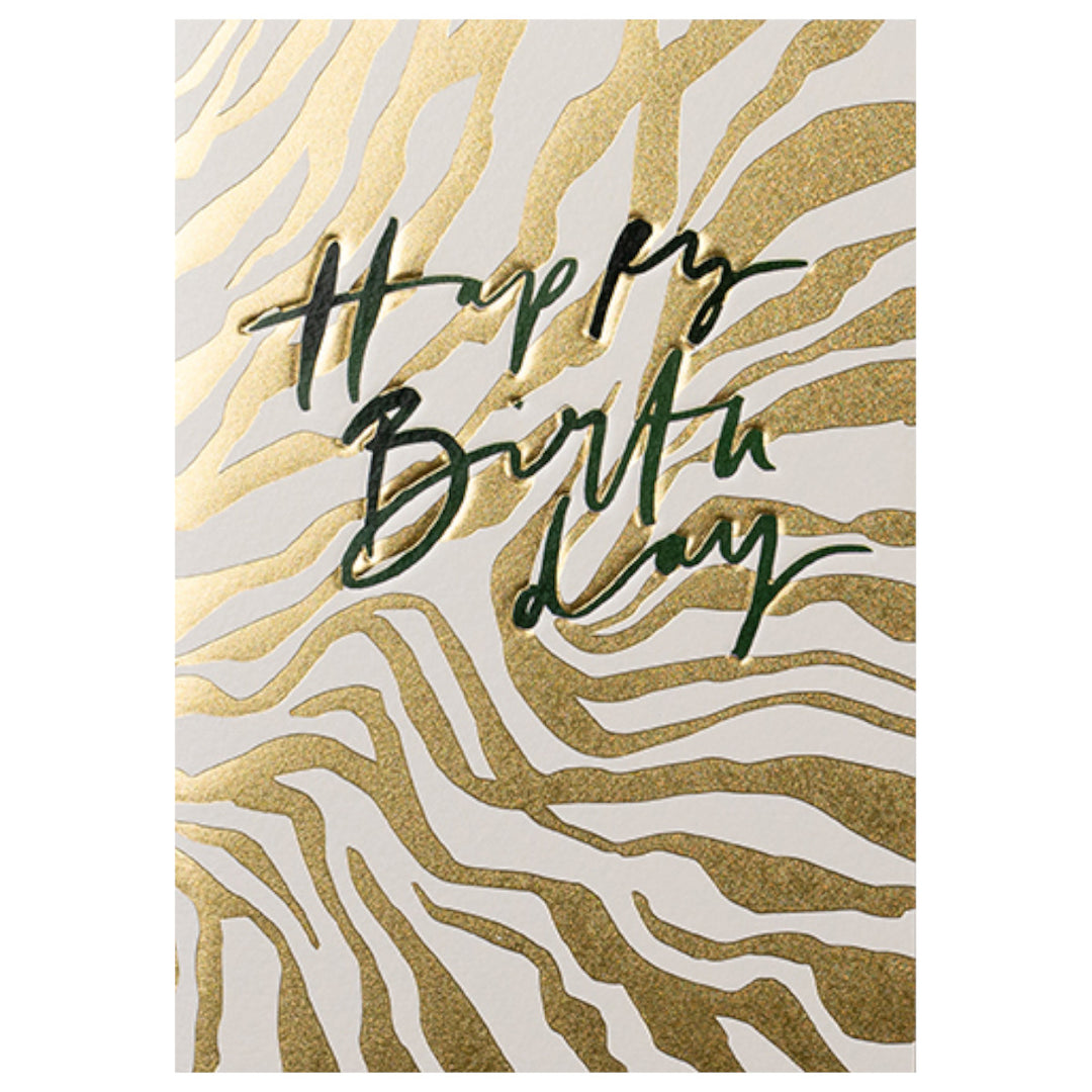 Moonlight Card - Zebra Print