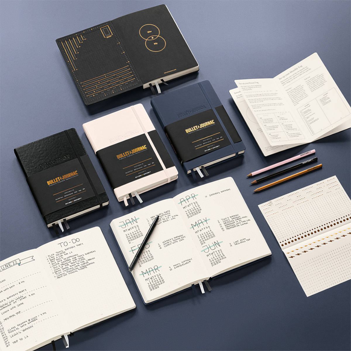 Bullet Journal 1st Edition - A5 - Black