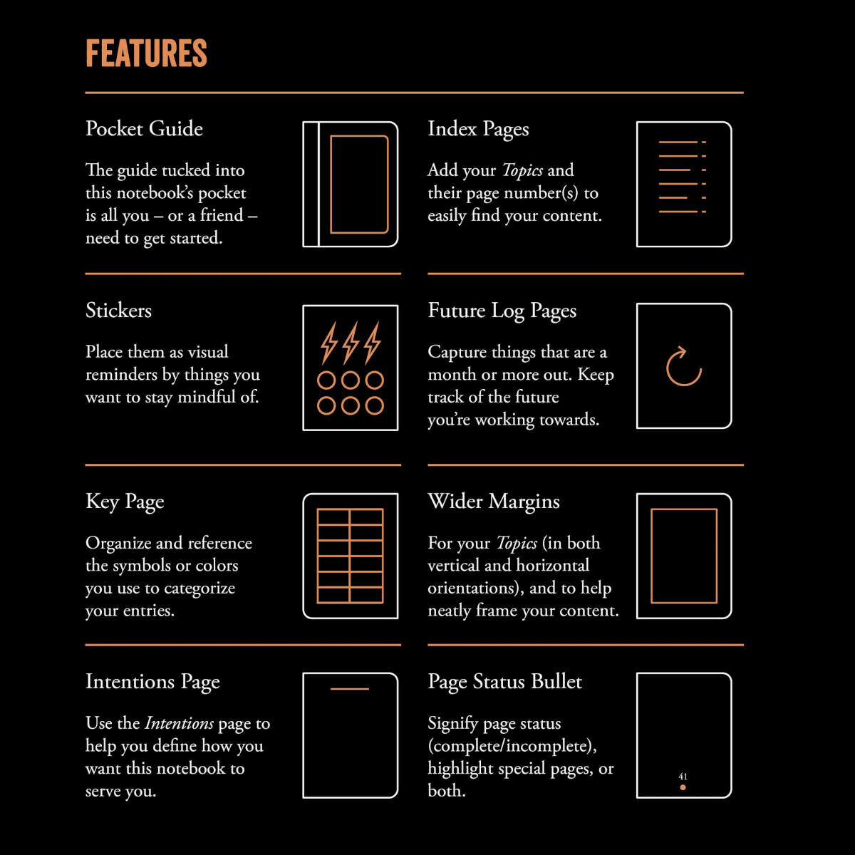 Bullet Journal 1st Edition - A5 - Black