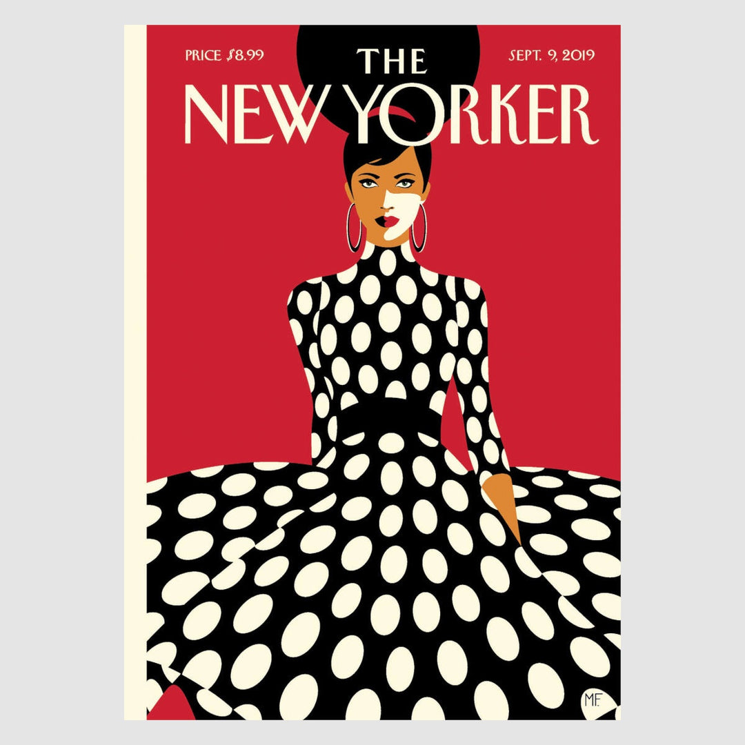 The New Yorker Card - Sweeping Into Fall