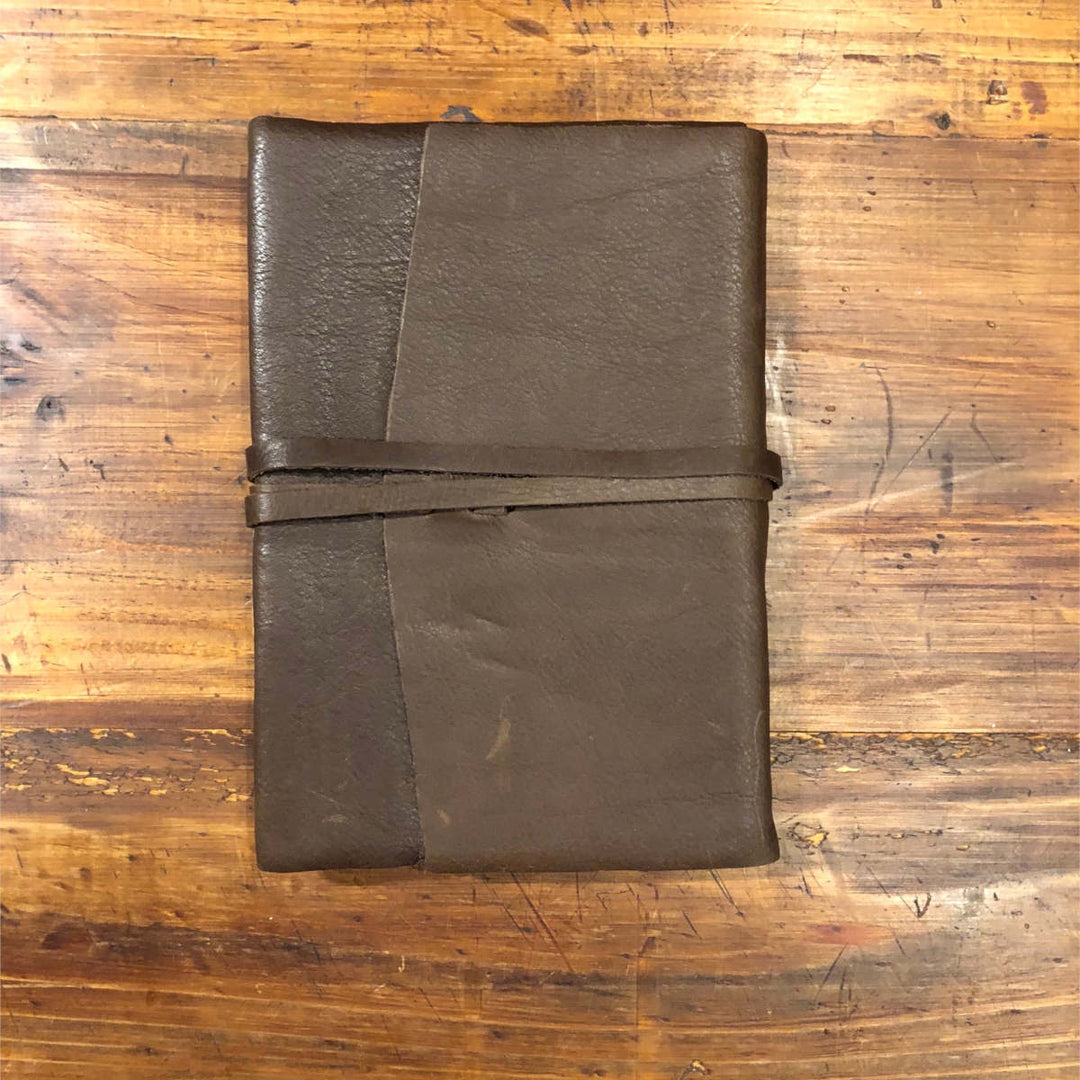Medioevo Leather Journal - Chocolate Medium