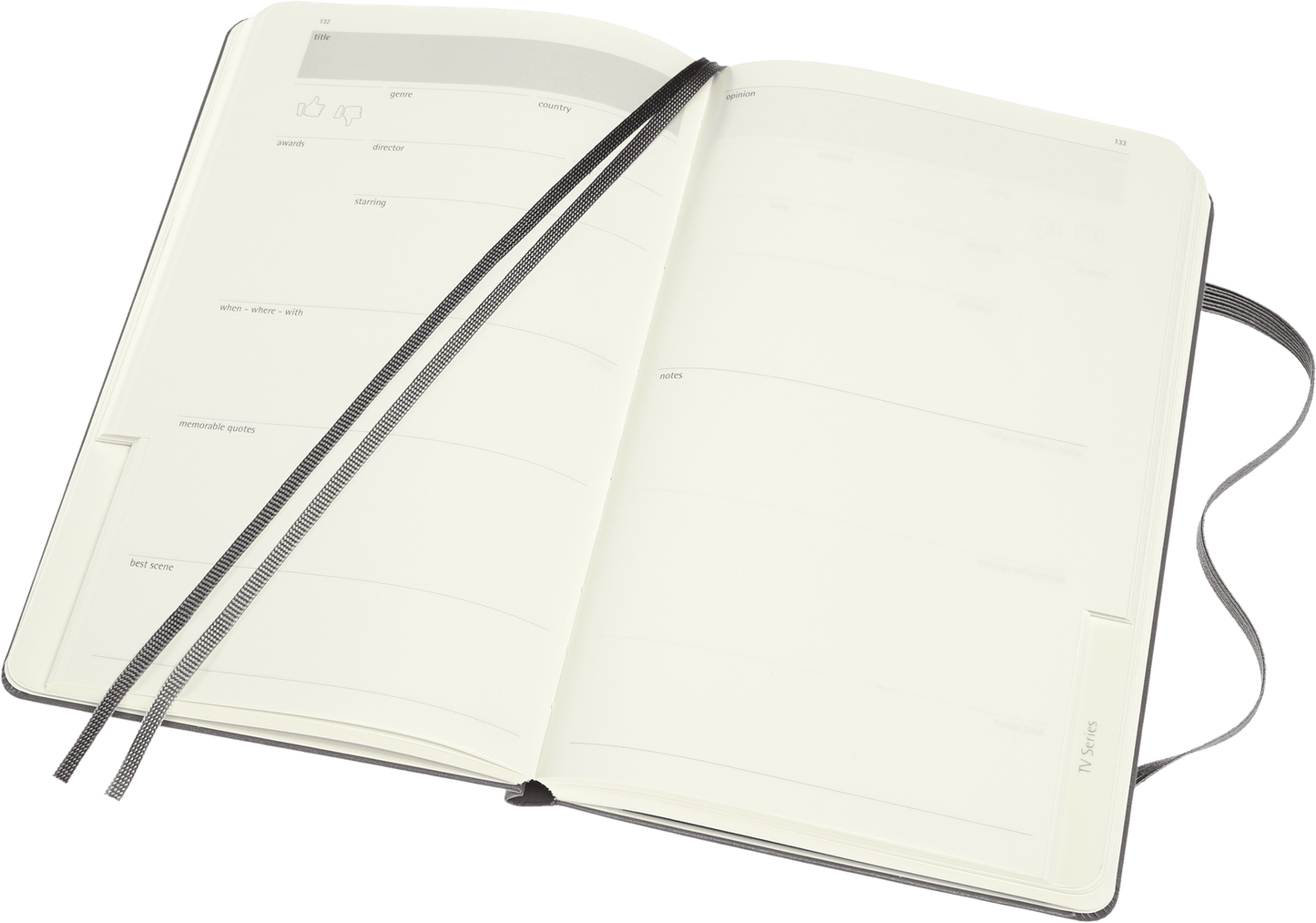 Passion Journal - Moleskine - Movies & TV