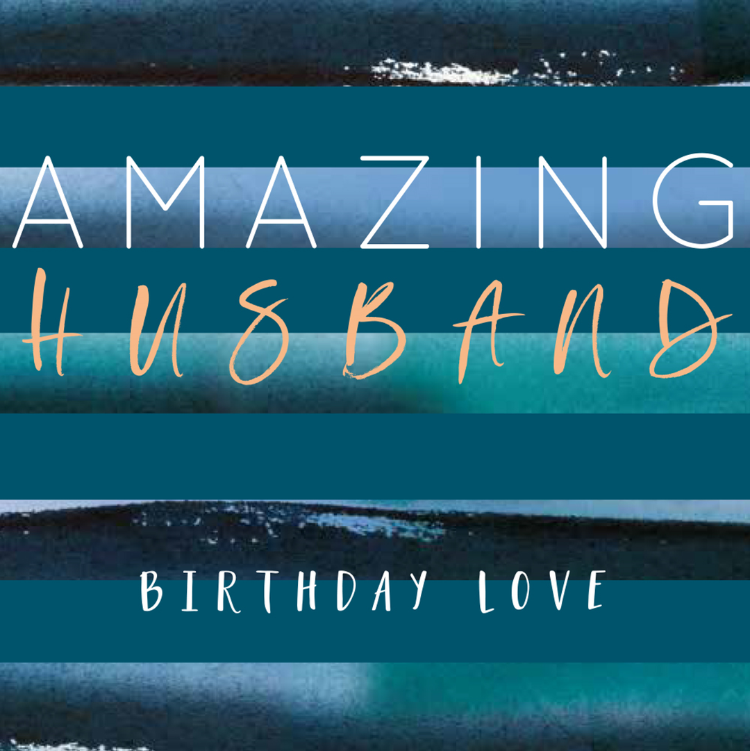 Card - Amazing Husband
