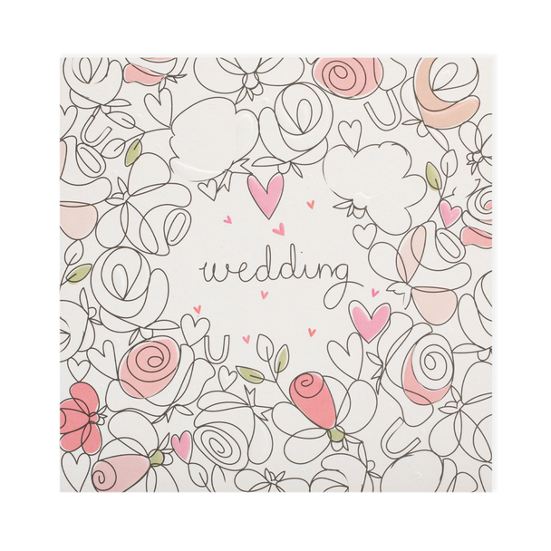 Mobius Card - Wedding Day - Flowers