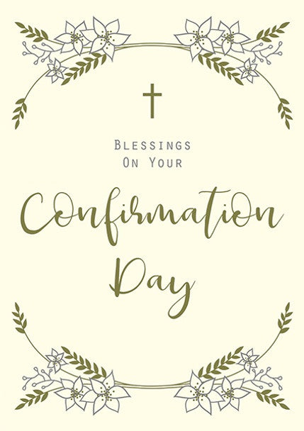 Card - Blessings on Your Confirmation Day