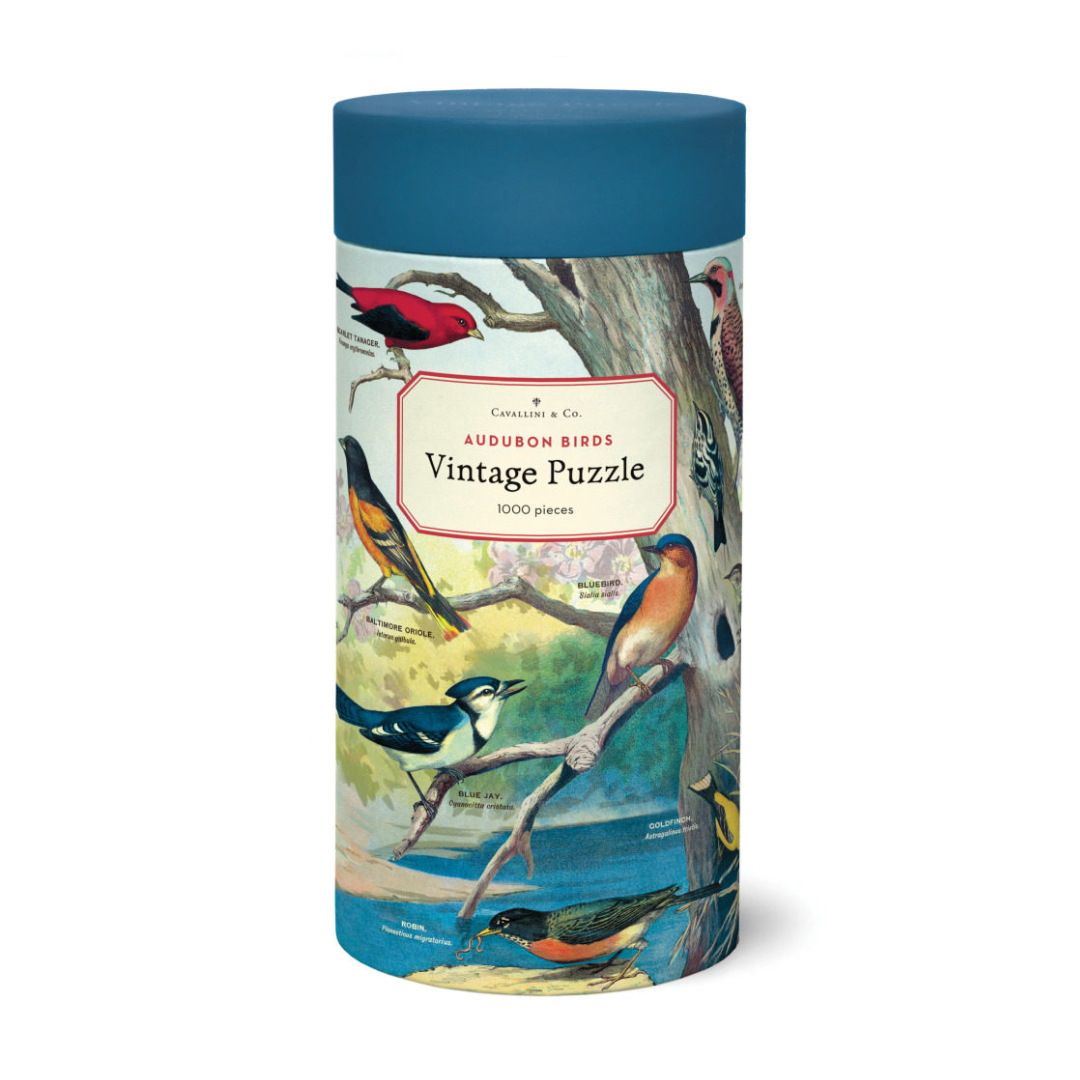 Cavallini & Co. 1000 Piece Puzzle - Audubon Birds