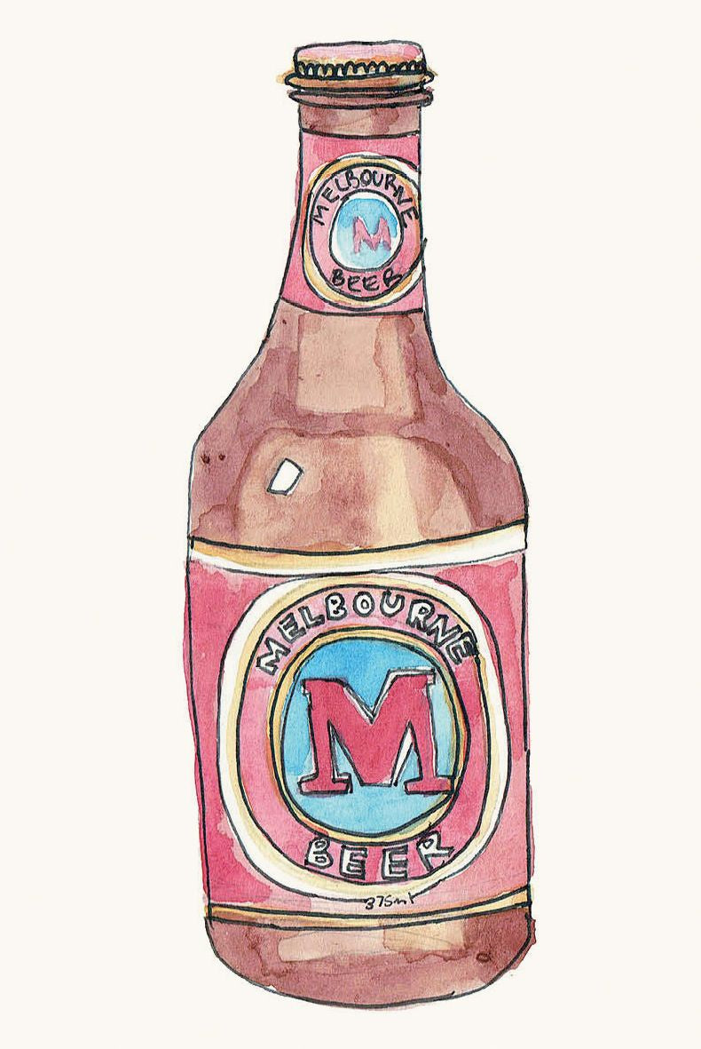 Natalie Grantham Card - Melbourne Beer