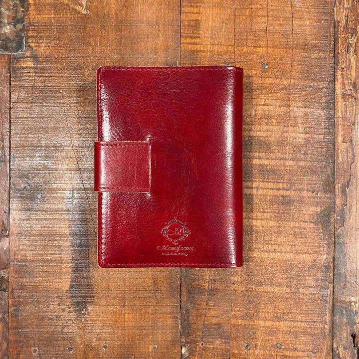 Roma Leather Journal - 12cm x 17cm - Red