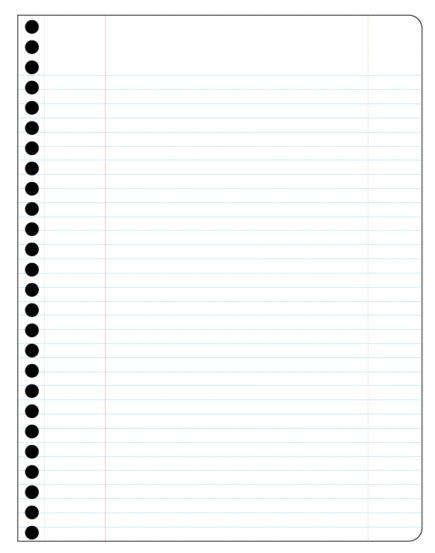 Decomposition Book - Pocket Spiral Notebook - Ruled - Dogs and Bubbles