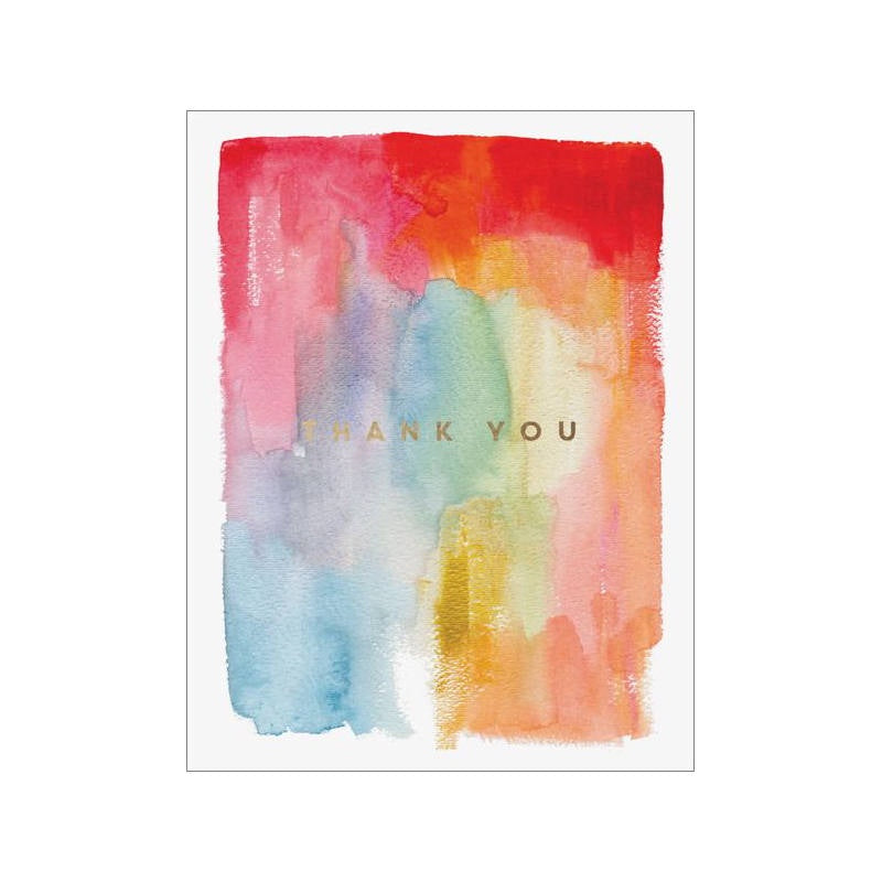 Card - Thanks - Colourful