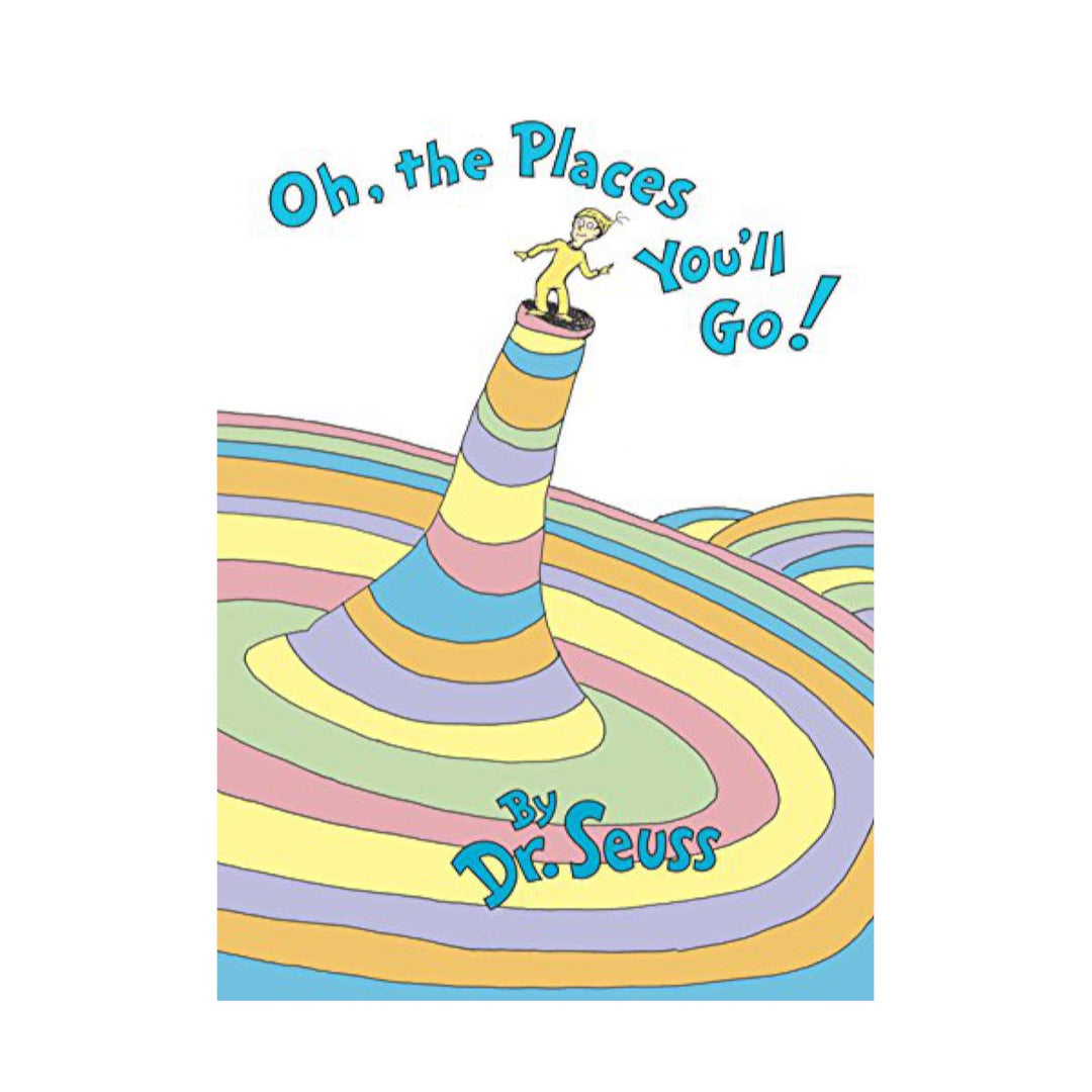 Dr Seuss Oh, the Places You'll Go - Hardcover, 30th Anniversary Edition