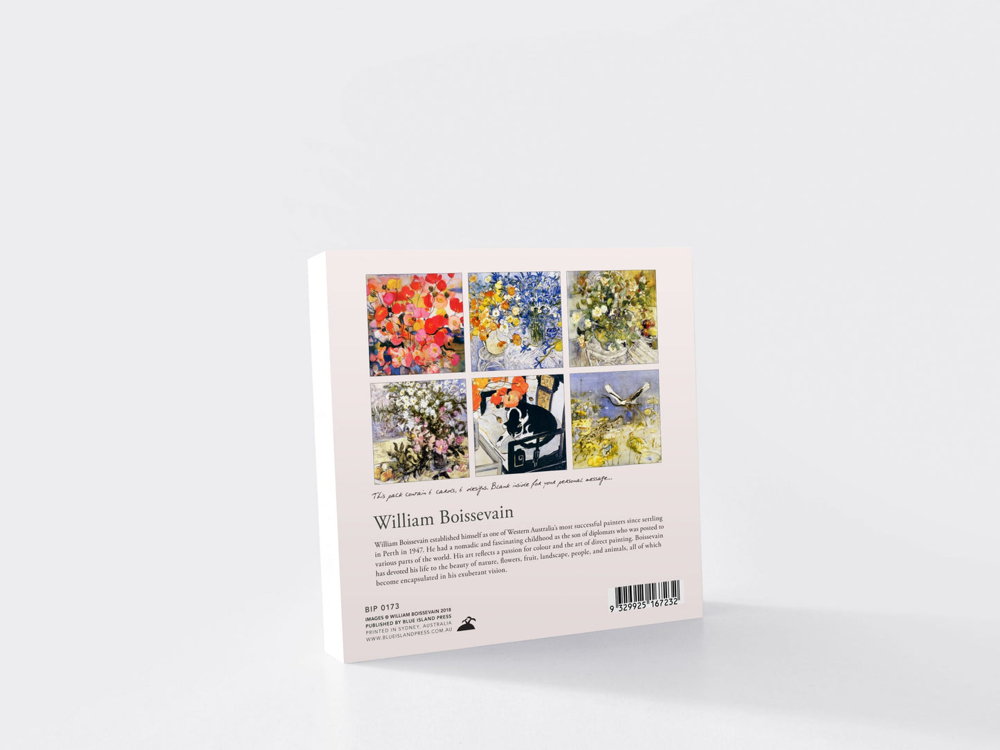Card and Envelope Pack - William Boissevain - Blue Island Press