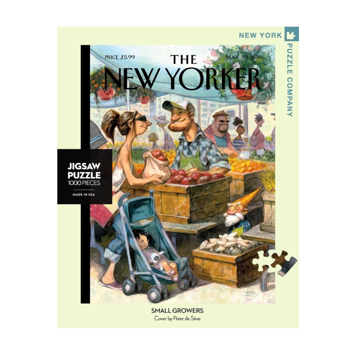 New Yorker 1000 Piece Puzzle - Small Growers