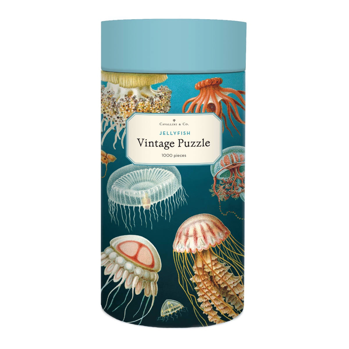 Cavallini & Co. 1000 Piece Puzzle - Jellyfish