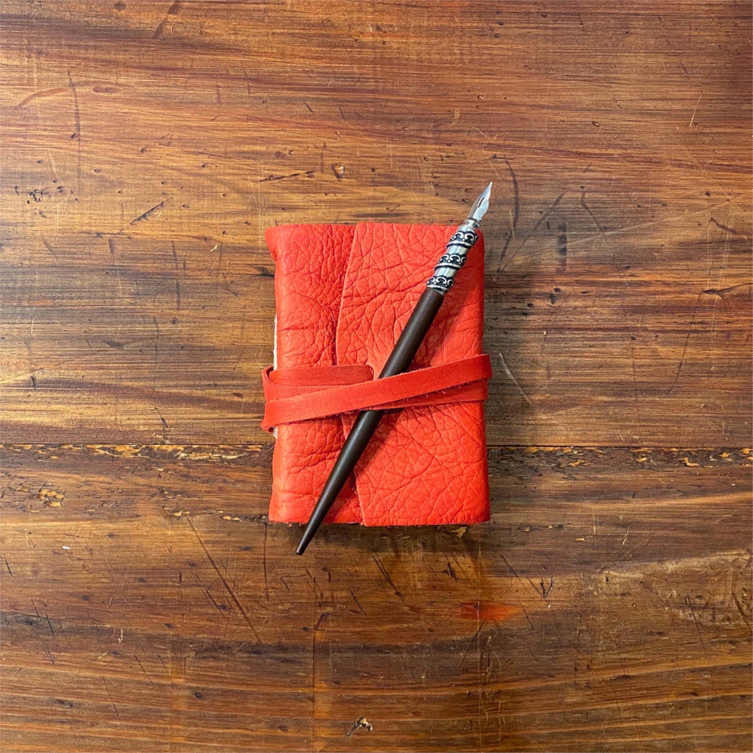 Medioevo Leather Journal - Red Small