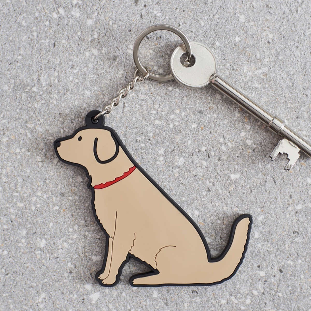 Keyring - Golden Retriever - Sweet William