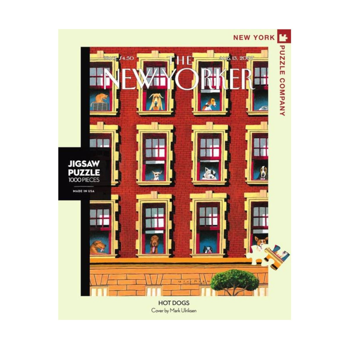 New Yorker 1000 Piece Puzzle - Hot Dogs