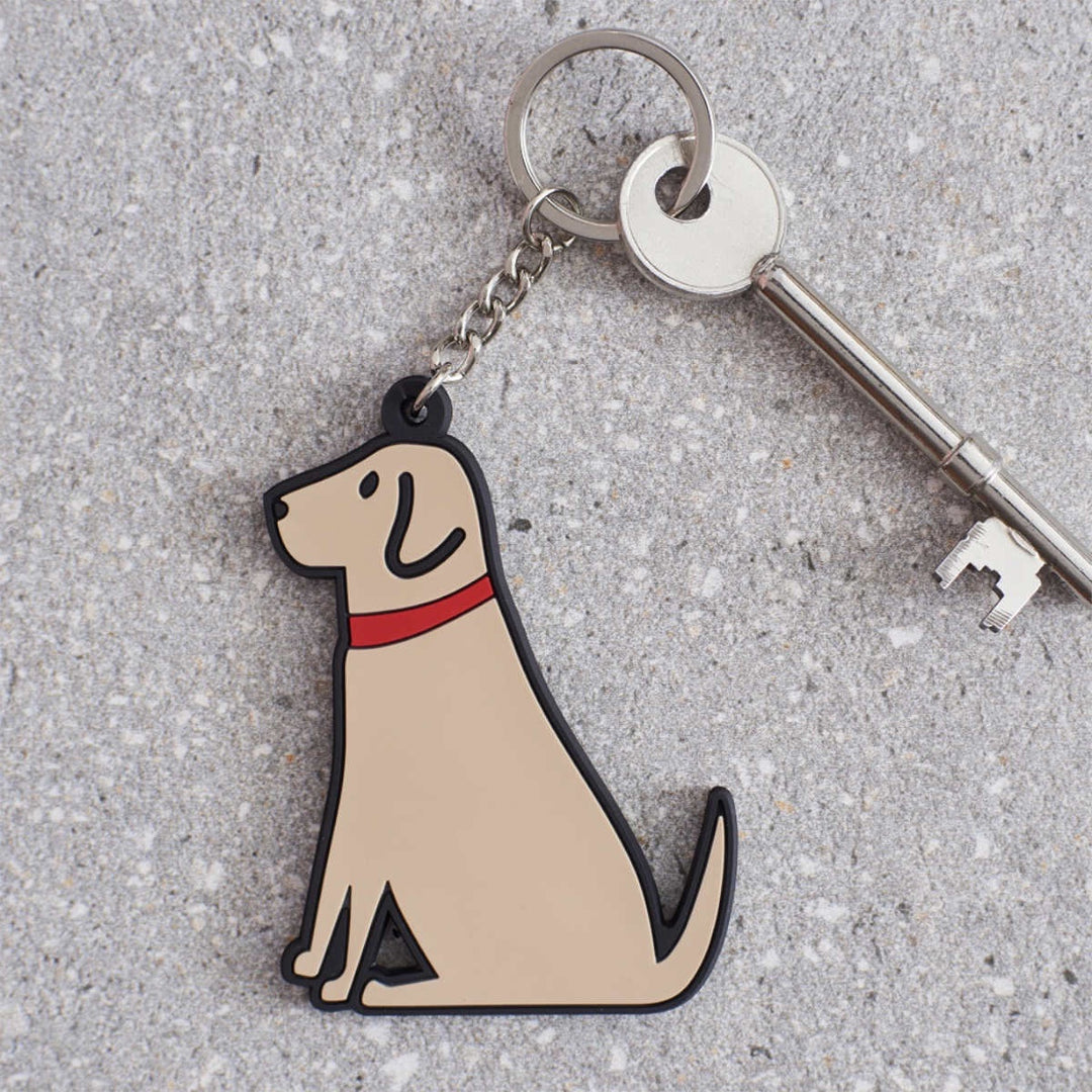 Keyring - Yellow Labrador