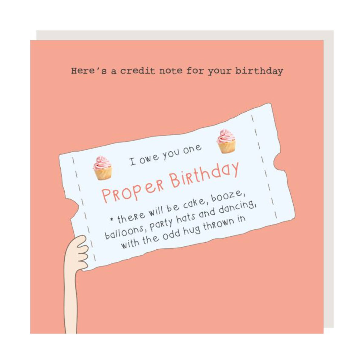 Birthday Card - Bday Credit - Rosie Made a Thing