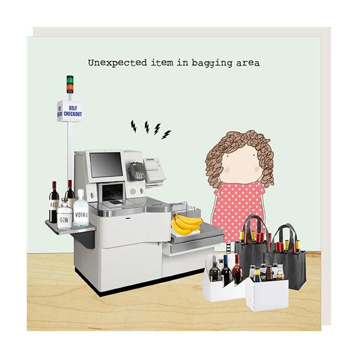 Card - Bagging Area - Rosie Made a Thing