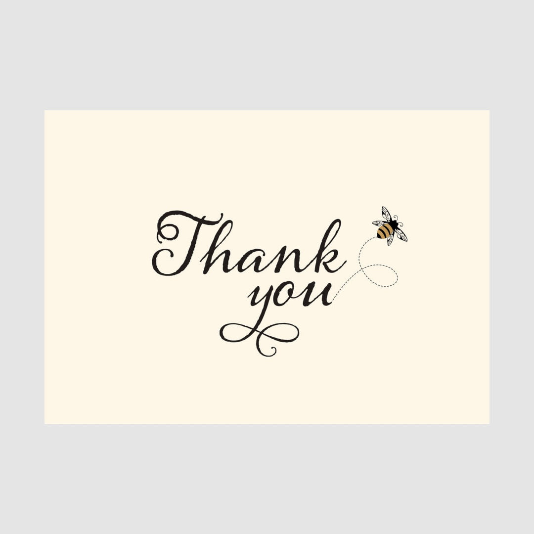 Boxed Thank You Note Cards - Bumblebee
