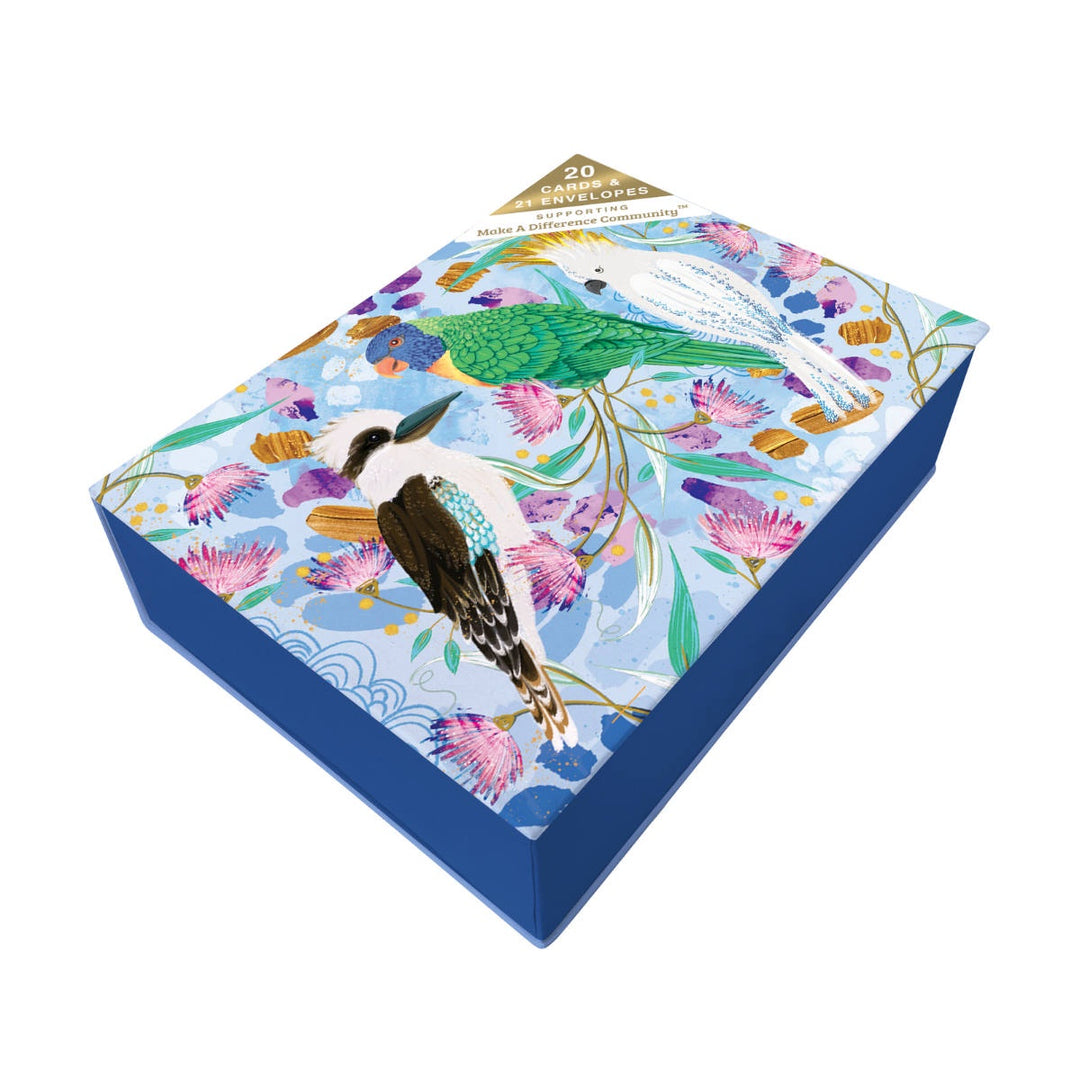 Diesel and Dutch Greeting Card Box Set - Australian Birds