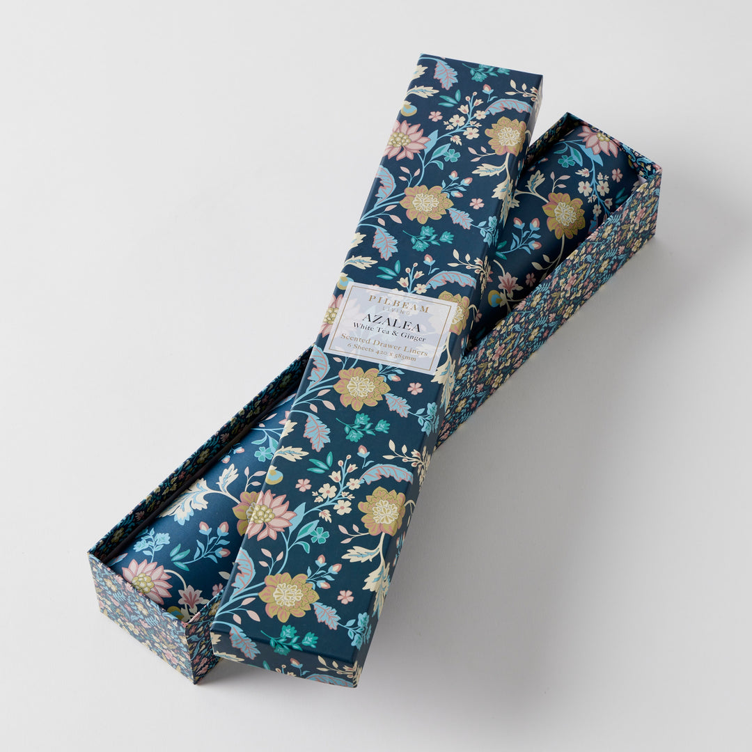 Scented Drawer Liners - Azalea White Tea & Ginger