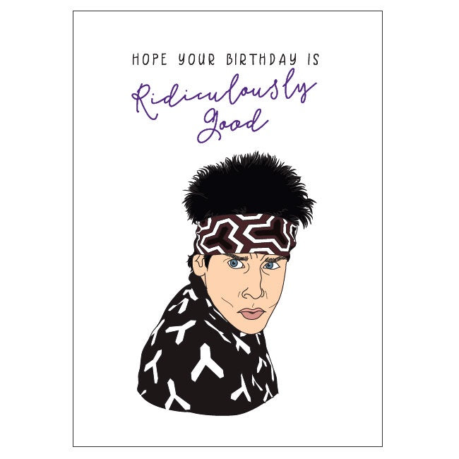 Birthday Card - Zoolander - Candle Bark Creations