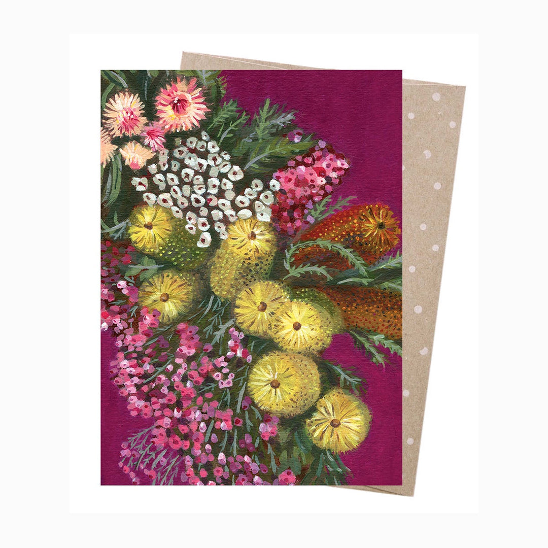 Greeting Card - Flower Chain - Earth Greetings