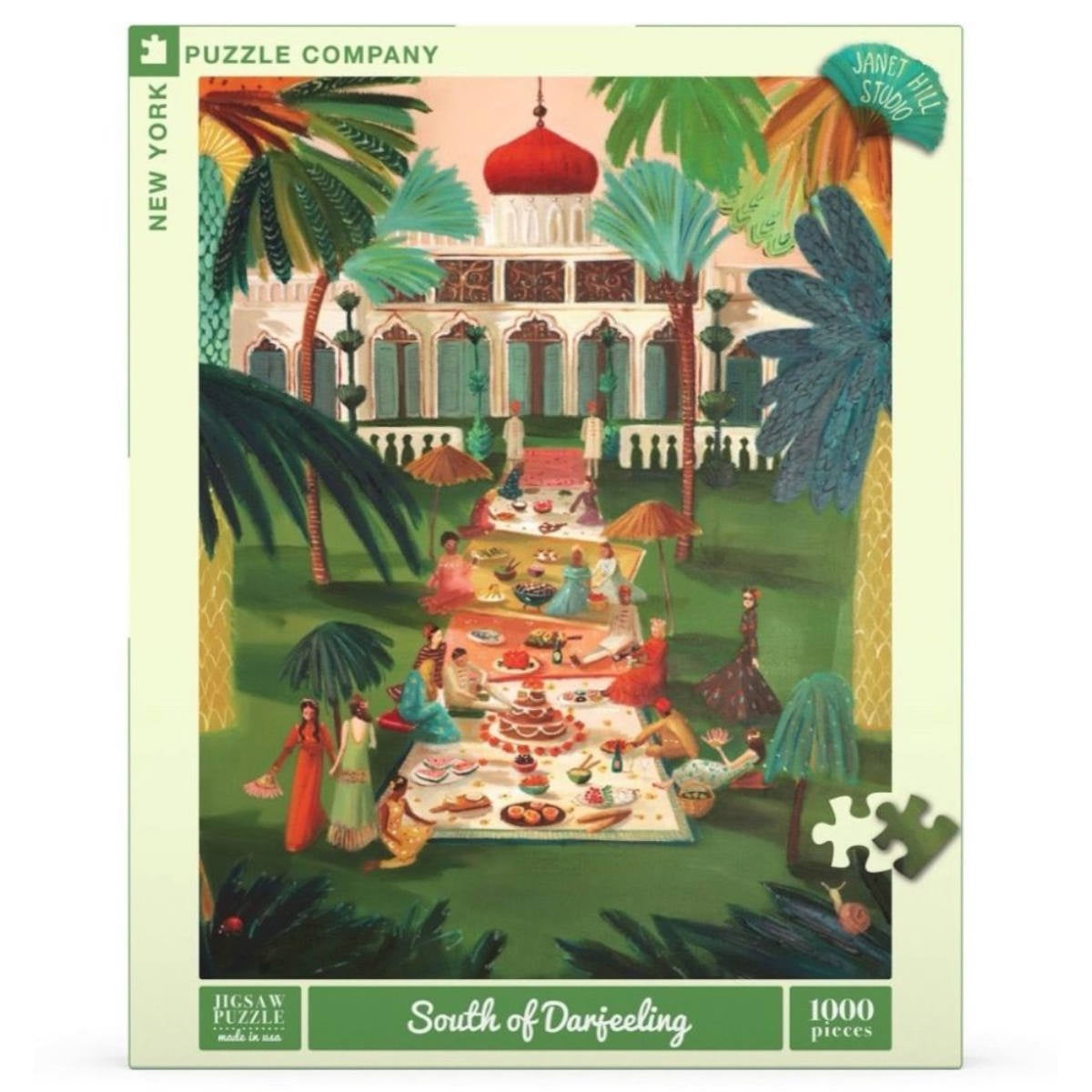 New Yorker 1000 Piece Puzzle - South of Darjeeling