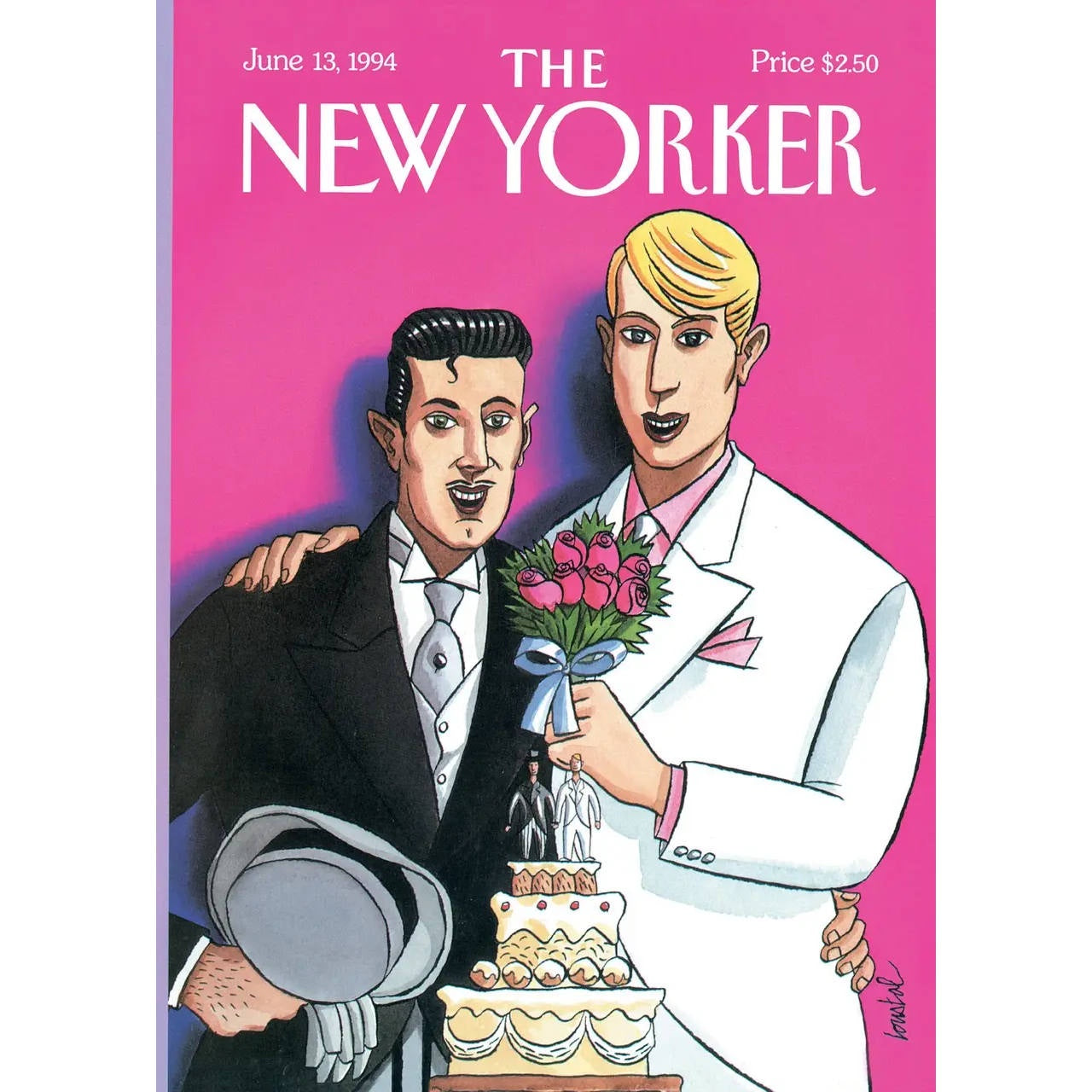 Wedding Card - The Happy Couple - The New Yorker Card