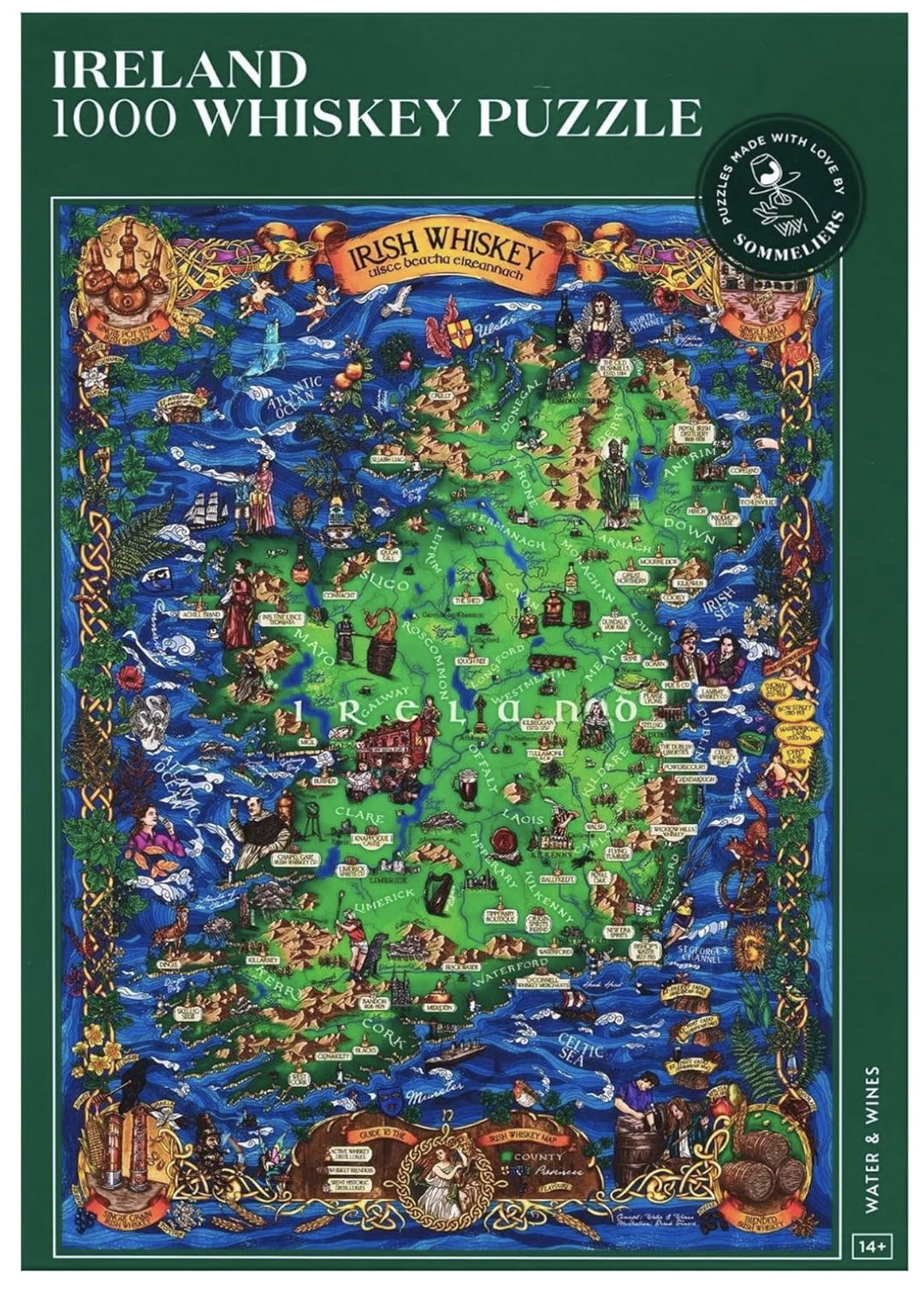 1000 Piece Puzzle - Ireland Whiskey