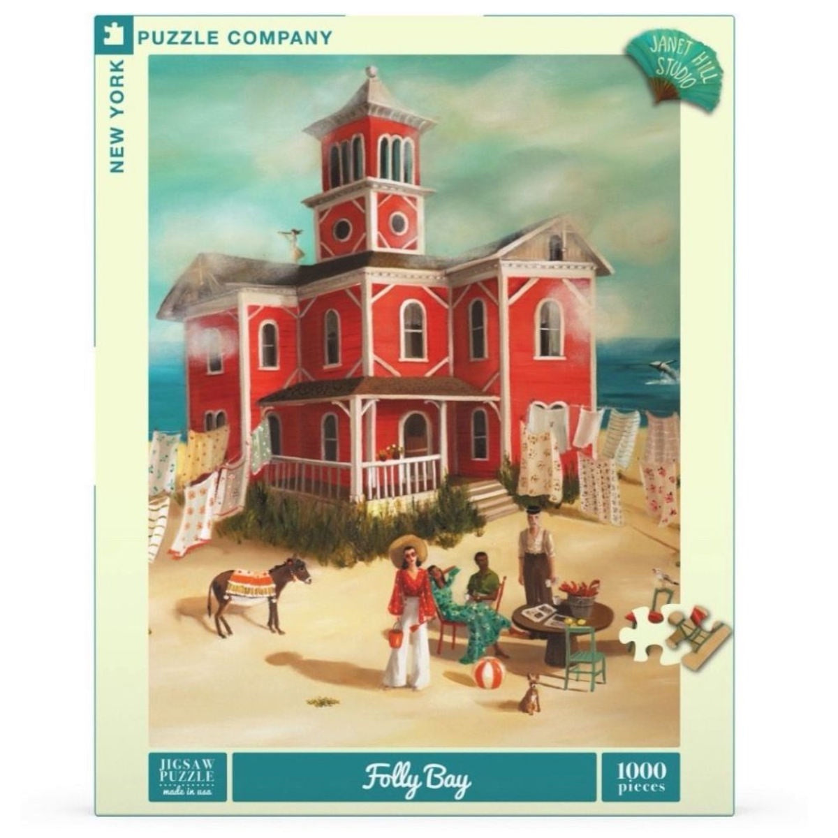 New Yorker 1000 Piece Puzzle - Folly Bay