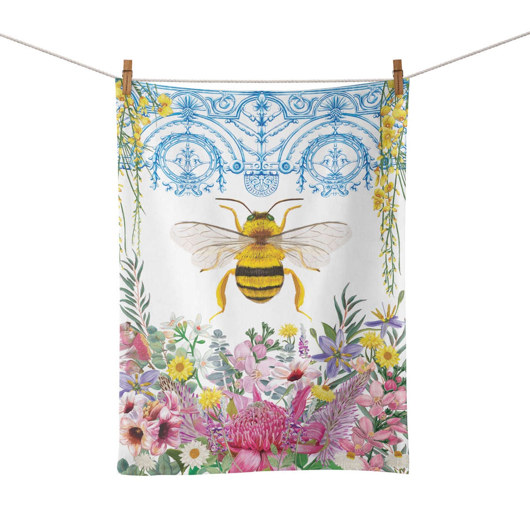 Tea Towel - Enchanted Garden - Bee